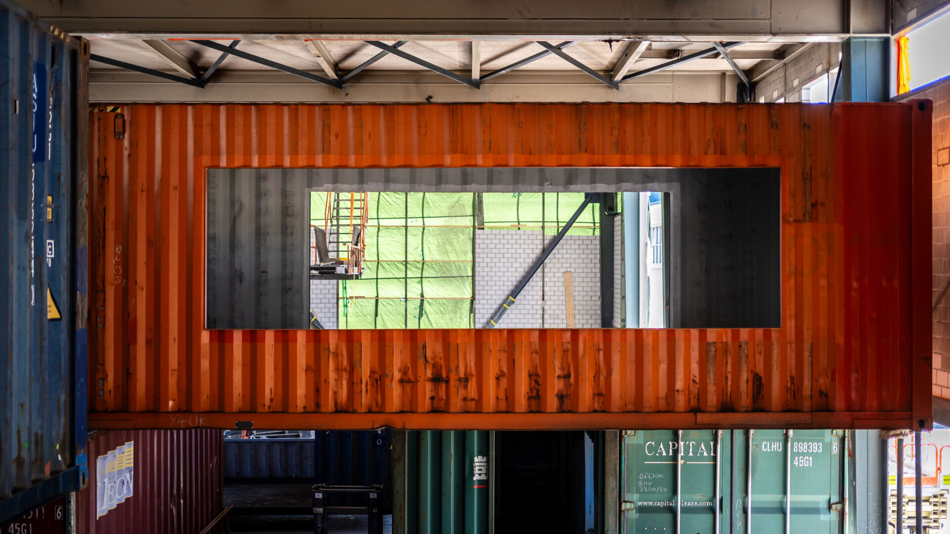 Containerbau im Kargo
